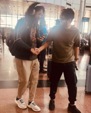 Aditi Singh Sharma Instagram - Always better together. ❤️🧿🎶

#MithoonLive