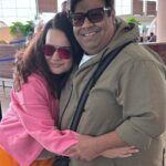 Aditi Singh Sharma Instagram - Happy morning bumping into my buddy @kikusharda at the airport. Big love to you, always love spending time with you .. thank you for always spreading such joy. ❤️❤️