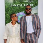 Adjoa Andoh Instagram - At Wimbledon with my lovely friend and colleague @martins_imhangbe_ 🥰😍✨♥️ A beautiful day🎾 @jaguarukmediahub @jaguaruk