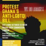 Adjoa Andoh Instagram - Shameful anti LGBTQI legislation in Ghana coming in - the colonisers values still being followed- slave mentality! Ghanaians free your minds and love and honour your brothers and sisters!! Protest this disgraceful legislation! 🇬🇭♥️🙏🏾✊🏾♥️ https://www.instagram.com/p/CVIpk5notLW/?utm_medium=copy_link