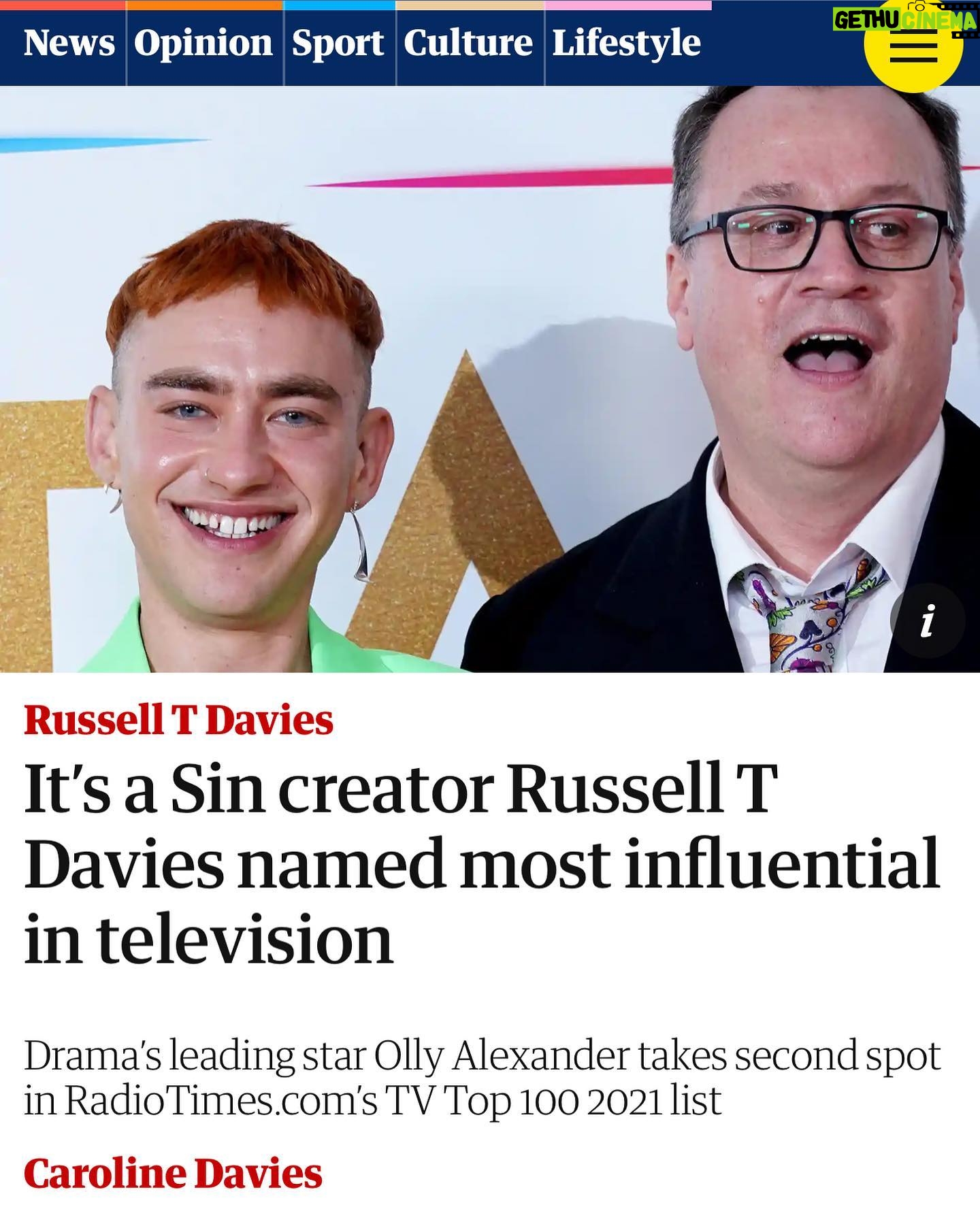 Adjoa Andoh Instagram - Congratulations our Russell!! 🙌🏾♥️🙌🏾 Rightly Top Of The Pops🥰😍🥰✨🥂🔥👏🏾✨🌟💫