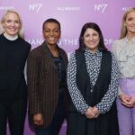 Adjoa Andoh Instagram - What a fantastically heartening morning, talking about changing the face of the menopause in the workplace with @no7uk and @allbright, alongside trailblazing sports broadcaster @gabbylogan, powerful advocate for women’s parity in the workforce & Allbright Co-Founder Anna Jones, and Munnawar Chishty, No7 Beauty Company’s Global Vice President and Marketing Director of Beauty, Skin and Healthcare. It’s rare to have such a fantastic, focussed, smart conversation with such fabulous women, around how workplaces can become allies and better support staff experiencing menopause through training, open dialogue and restructuring. We should be speaking about the challenges and opportunities of menopause much more! No7 & AllBright are taking this on, joining forces to open up the conversation around the issues employees face at work during perimenopause and menopause. To this end they are offering free resources to help women navigate careers while experiencing menopause. All in all – good work people! Menopausal women - it’s time to thrive! 🔥👸🏽🔥👸🏽🔥 @no7uk @allbright @gabbylogan #ad or AD