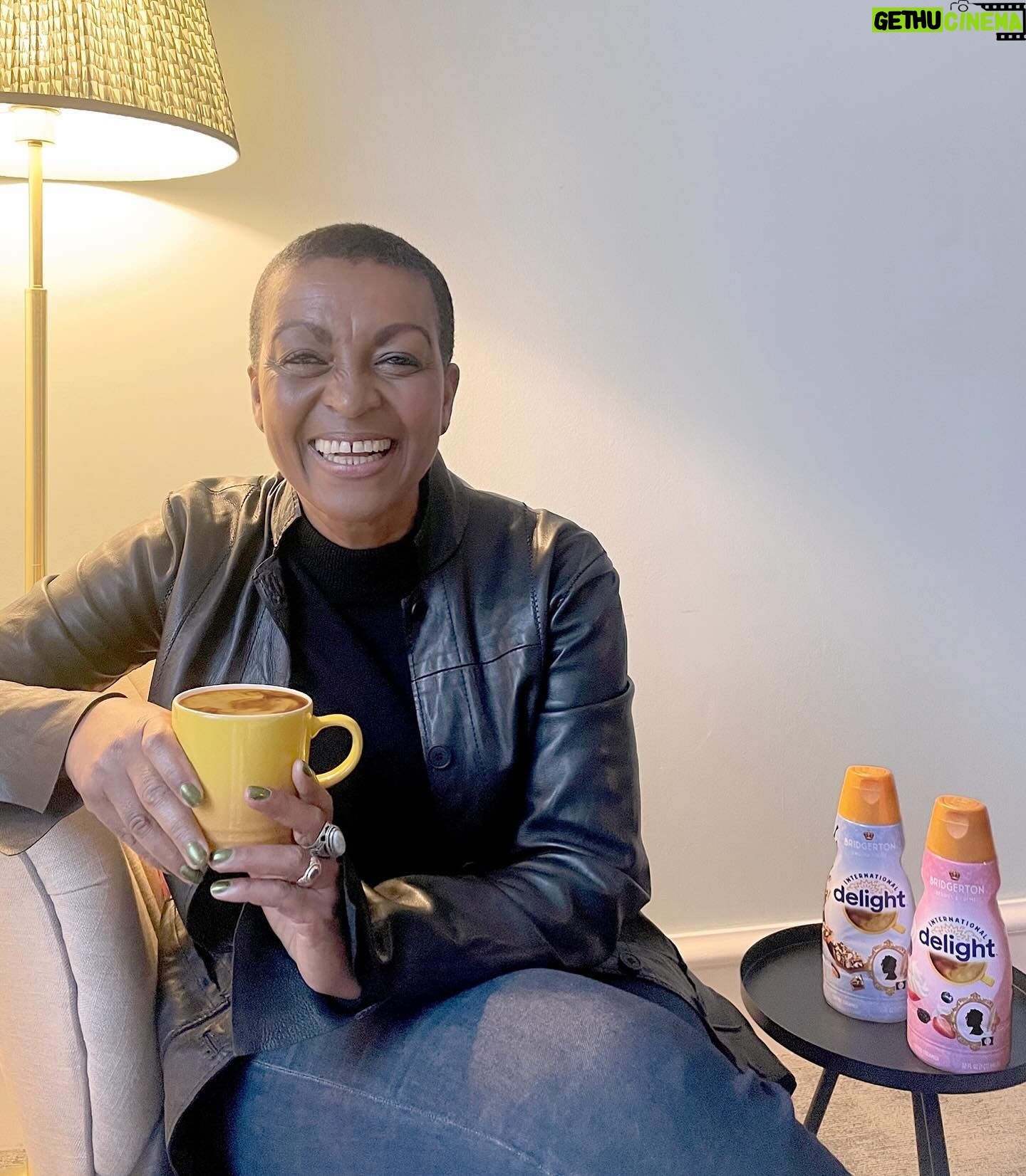 Adjoa Andoh - 7.5K Likes - #ad Playing Lady Danbury on Bridgerton has placed me at the heart of finessing the love stories of those eager to find their match. That’s why I’m excited to head to New York City in partnership with @indelight and @shondaland to host a @BridgertonNetflix inspired “Coffee & Courting” dating event for NYC singles. Follow along as I offer tips on how to court like a member of the ton over a cup of delicious coffee!