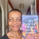 Adjoa Andoh Instagram - Very excited! Husband’s terrific new novel The Painter’s Friend finally in my eager palm!! Published By Picador - out July 8th❤️💜❤️