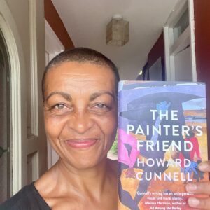 Adjoa Andoh Instagram - Very excited! Husband’s terrific new novel The Painter’s Friend finally in my eager palm!! Published By Picador - out July 8th❤️💜❤️