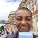 Adjoa Andoh Instagram - DOUBLE JABBED!! at BAC 🙌🏾🙏🏾❤️