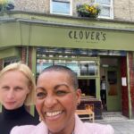 Adjoa Andoh Instagram - So proud of my fantastic friend igoing solo with her fabulous restaurant bar Clover’s (formerly Lounge) - a Brixton/Atlantic Road Institution - matching the Brixton Vibe with its menu welcome and sounds. @cloversbrixton Come on by!