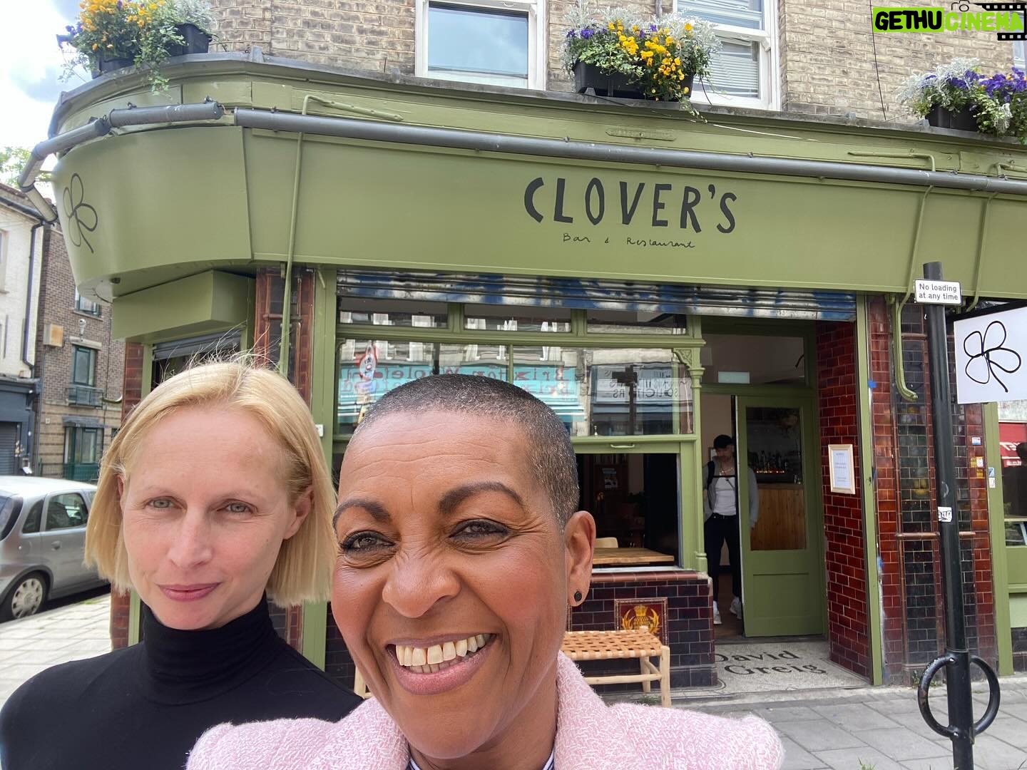 Adjoa Andoh - 11.3K Likes - So proud of my fantastic friend igoing solo with her fabulous restaurant bar Clover’s (formerly Lounge) - a Brixton/Atlantic Road Institution - matching the Brixton Vibe with its menu welcome and sounds. @cloversbrixton Come on by!