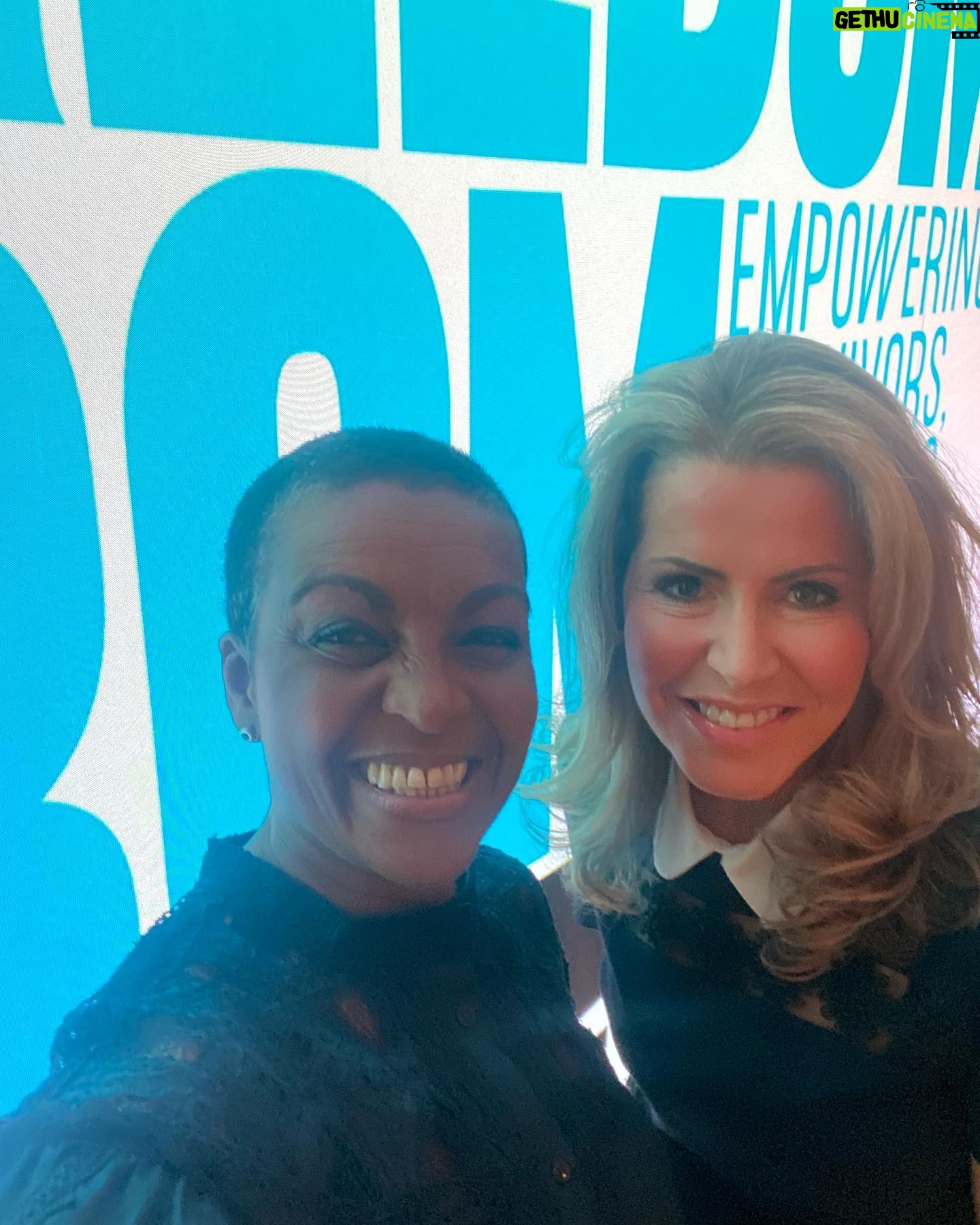 Adjoa Andoh Instagram - The brilliant Natasha Kaplinsky & I had the privilege of attending a fantastic Freedom From Torture fundraiser at BAFTA tonight. The aim is to make such charities redundant.. till then if you can support the work…@freedomfromtorture @kaplinskyn