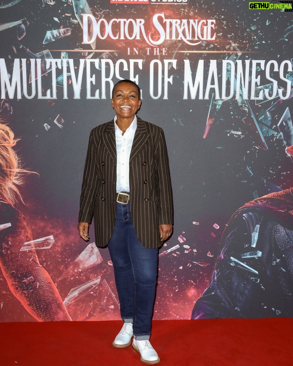 Adjoa Andoh - 10.9K Likes - If you’re a Marvelze, a Marvello or a Marvelette Dr Strange will not disappoint and get ready for some spectacular surprises🙌🏾😳🔥🙌🏾 #MultiverseofMadness
@Marvel_UK