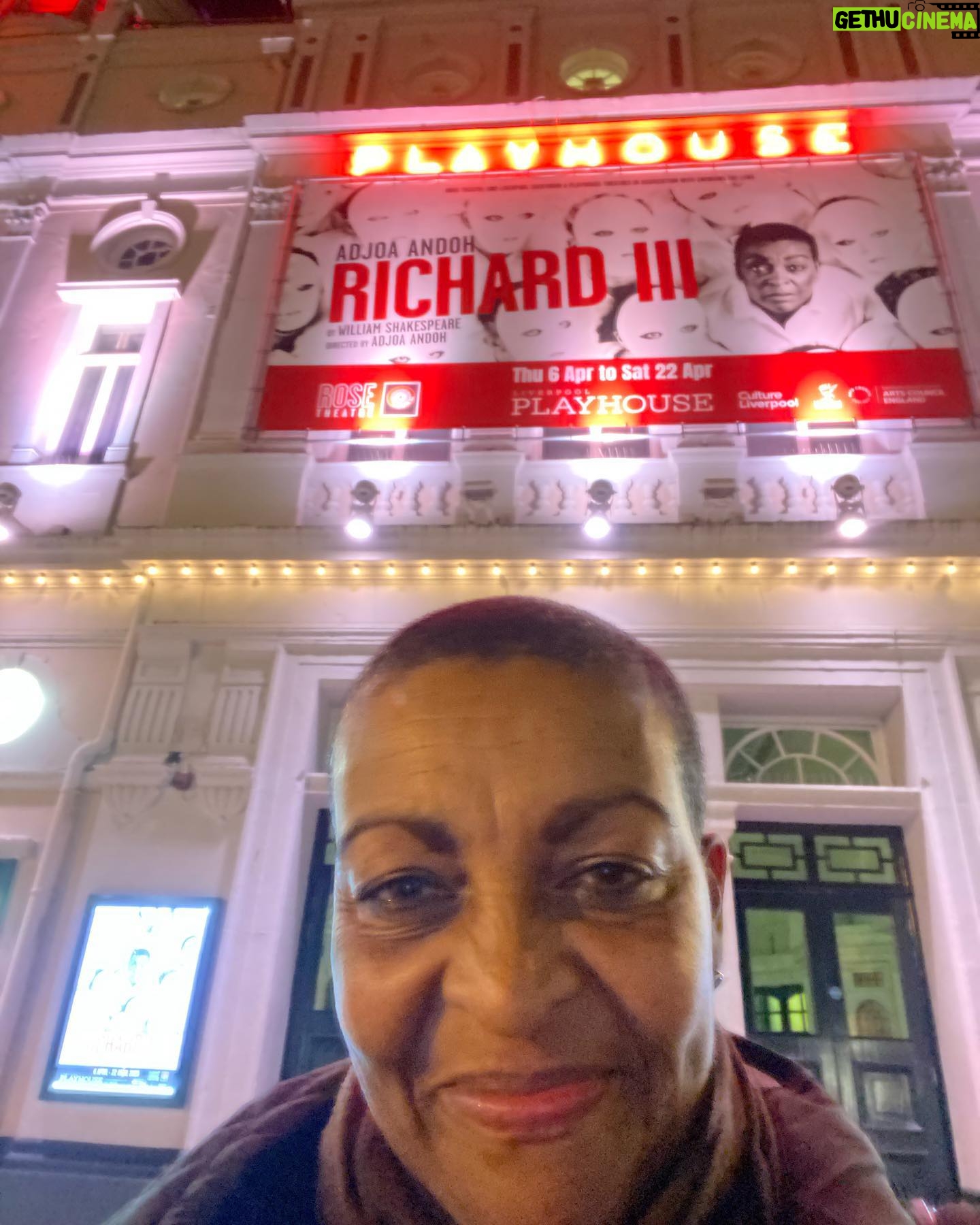 Adjoa Andoh - 12K Likes - First Saturday Night of our Richard III @liveveryplay Walked home past the Cathedral in the moonlight listening to The Beatles White Album. Pretty perfect end to a Saturday night. Thanks Liverpool♥️