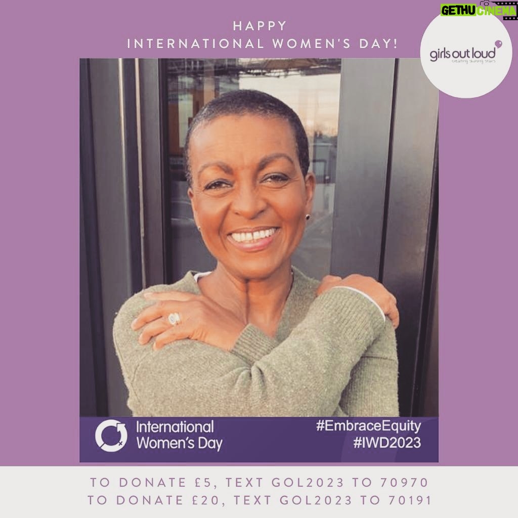 Adjoa Andoh - 4.3K Likes - Happy International Women’s Day!
This year is all about ‘Embracing Equity’ and I want to show my support to the incredible social enterprise ‘Girls Out Loud’ who strive to do this every single day through the work they do with vulnerable teenage girls.
Whereas Equality means each individual or group of people is given the same resources or opportunities, Equity recognises that each person has different circumstances and allocates the exact resources and opportunities needed to reach an equal outcome.
@girlsoutloud.org recognise that girls need that extra helping hand and work tirelessly to empower, inspire and help them to reach their full potential.
Please show your support this IWD by donating what you can to help them access more girls across the UK in urgent need of support. You can learn more about this amazing organisation here and donate by clicking the donate button.
Once you’ve donated, please share this and ask others to do the same. A little can go a long way!
To donate £5, text GOL2023 to 70970
To donate £20, text GOL2023 to 70191
#InternationalWomensDay #IWD2023 #EmbraceEquity @GirlsOutLoudOrg #Empower #Inspire #Girls #Women #Equity #Equality