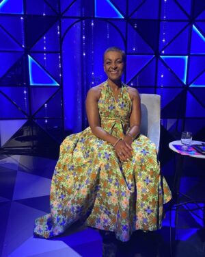 Adjoa Andoh Instagram - Proms Frocktastic thanks to Harriet @mishantygroup 🙏🏾♥️🙏🏾