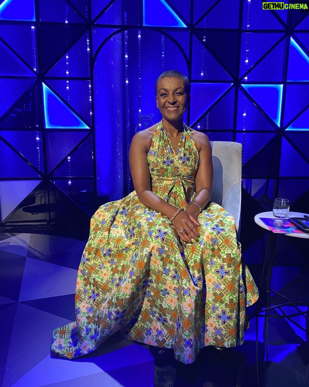 Adjoa Andoh - 7.6K Likes - Proms Frocktastic thanks to Harriet @mishantygroup 🙏🏾♥️🙏🏾