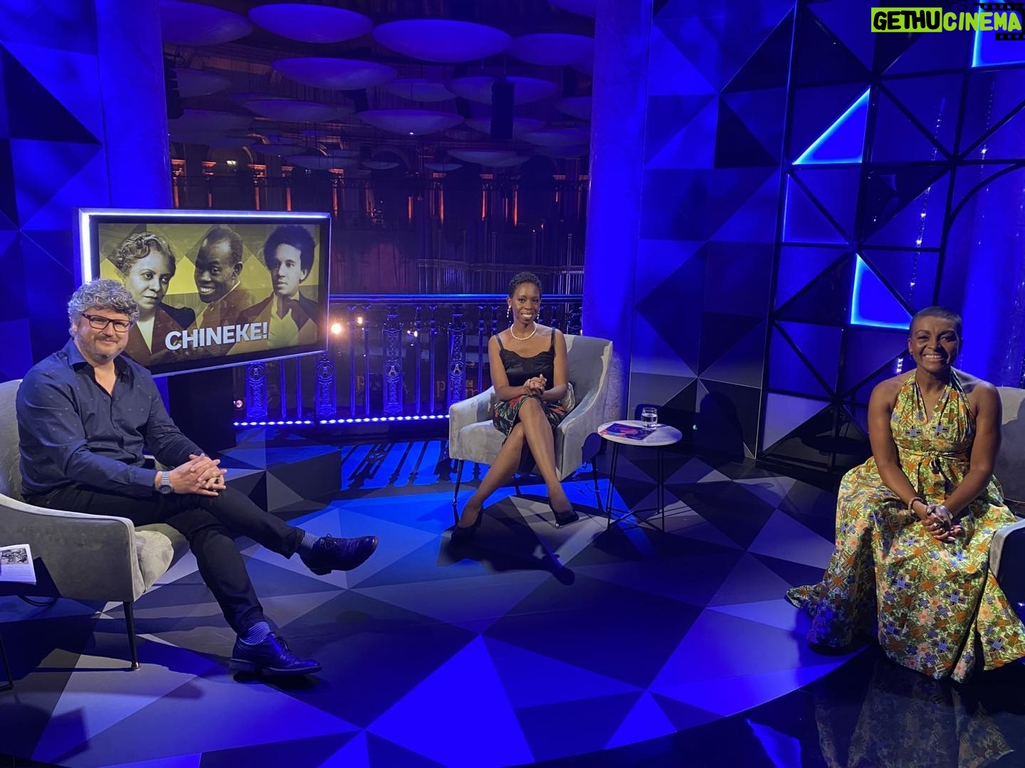 Adjoa Andoh Instagram - Are you watching??! Chineke! Samuel Coleridge Taylor Fela Sowande Florence Price Jeneba KM soloist. Kalena Bovell conducting. It’s a Brown Prom - yup I get to say that - so thrilled to be part of the presenting team on this historic night #tomservice @drsamanthaege iPlayer it on BBC4 🤗🙏🏾♥️