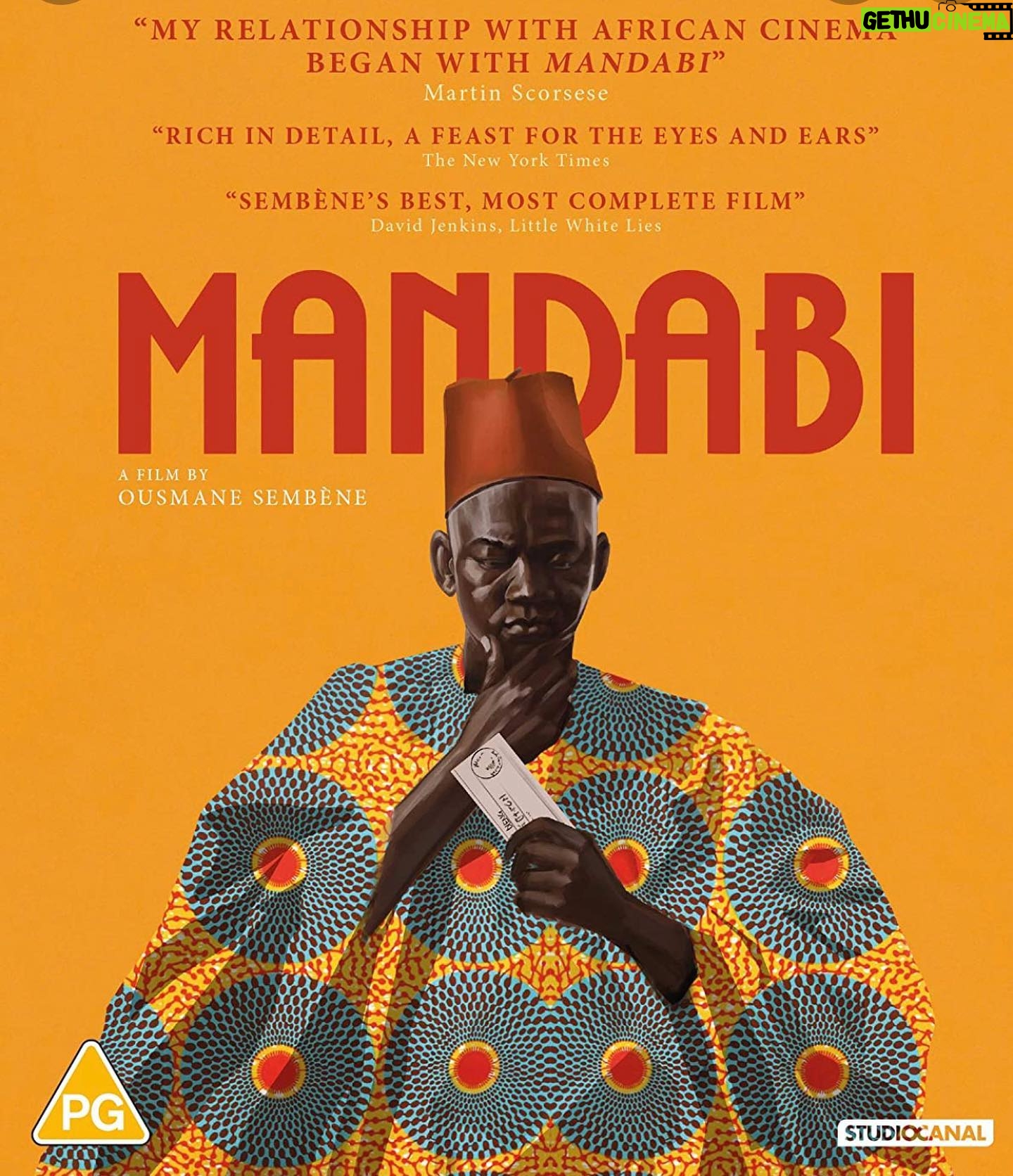 Adjoa Andoh Instagram - Join me ♥️This Sunday 24th 6.30 BFI🔥🔥🔥 MANDABI!! I’ll be introducing this stunning seminal 1968 film from one of Africa’s Godfathers of Cinema. Why I love it? Satirising post-colonial bureaucracy & championing the potential of disenfranchised communities, Mandabi confirms Sembène’s mission for social justice… and it’s funny🥰🙏🏾..