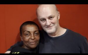 Adjoa Andoh Instagram - Turan Ali’s fantastic production of Neil Bartlett’s gorgeous version of Anthony and Cleopatra -  Tim McInnerny being fabulous with me in tow.. enough already with the adjectives.. tonight 7.30 BBC  Radio 3 ♥️💃🏽♥️ @mcinnerny_ #neilvbartlett