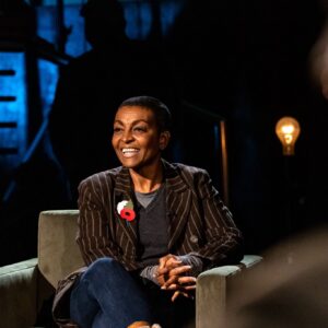 Adjoa Andoh Instagram - In Sky arts Chat mode at the Scala Cinema