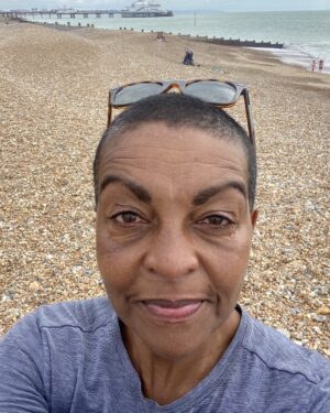 Adjoa Andoh Instagram - Ooh Eastbourne morning swim - marvellous! 🤗