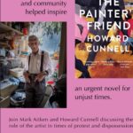 Adjoa Andoh Instagram – The Painter’s Friend hailed by The Irish Times as ‘one of the books of the year’. Author Howard Cunnell in conversation with photographer & activist Mark Aitken – 6.30 pm this Thursday night 14th – At Brixton Bookmongers  @BrixtonBooks @brixtonlibrary @BrixtonBlog @picadorbooks @bookmongersbrixton @howardcunnell @markaitkenphoto