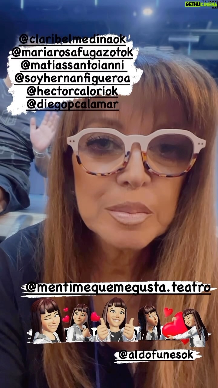Adriana Salgueiro Instagram - Fin del ensayo dé hoy!!!! Elencazo @claribelmedinaok @mariarosafugazotok @hectorcaloriok @soyhernanfigueroa dirección @diegopcalamar producción @aldofunesok MENTIME QUE ME GUSTA #work #comedy #fun #friends #life #happy