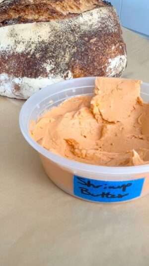 Adrienne Cheatham Instagram - Can’t believe I forgot to post this Shrimp Butter I made at the end of August! I blame work and travel for distracting me but luckily it was not lost! And it gives me an excuse to use this song again 🙌🏽

You already know I save my shrimp shells in the freezer and make Shrimp Stock (see previous reel) but here’s another use…Shrimp Butter! Compound butter is a great way to use leftover bits and makes it easy to add flavor. I stir my Shrimp Butter into soups, noodles, grits, slather it on fish and vegetables, or just spread it on the kick-ass sourdough my mom has been making since lockdown. Keep some in the fridge to use and some in the freezer for a rainy day and break glass in case of flavor emergency!

#shrimp #compoundbutter #butter #nowaste #nowastedfood #ipaidforit #getyourmoneysworth #cheflife #kitchenhacks