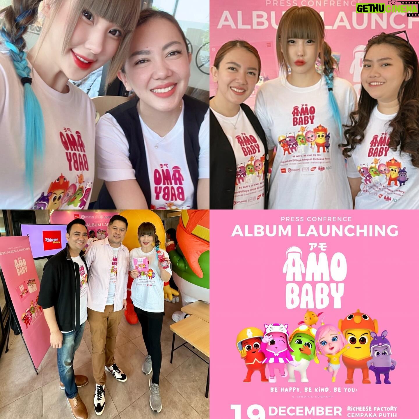 Aelke Mariska - 3 Likes - Ngomong ngomong ini mah..
@lilyamobaby udah Launching DVD nya 3 minggu lalu.. horee..
Combo meal DVD nya bisa langsung dibeli di @richeese_factory lagi free ice cream!😁🩷
Siapa yang udah beli?✋🏻
Kalau belum cus langsung beli ya temen temen!
#lilyamobaby