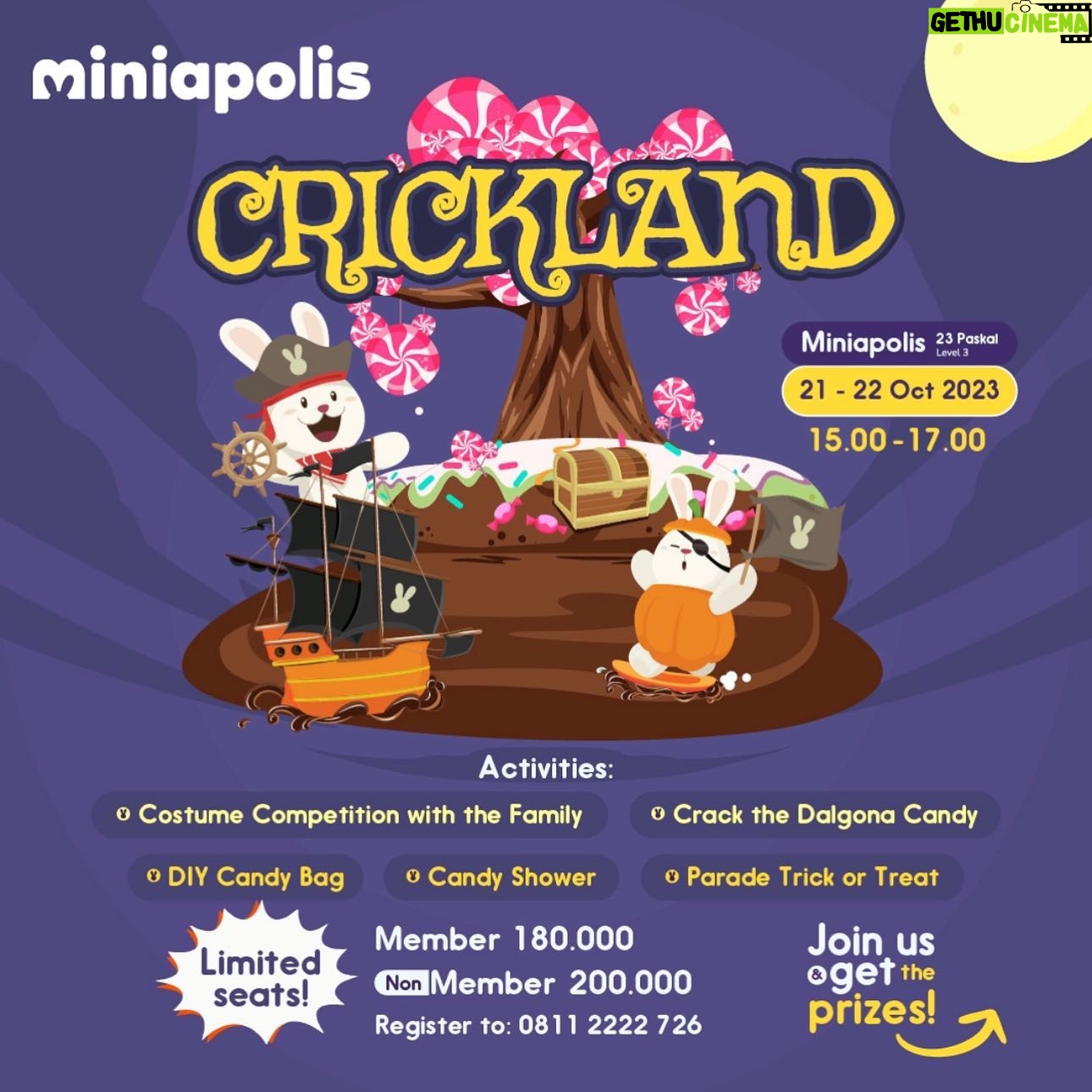Aelke Mariska - 3 Likes - Yang tinggal di Bandung, hari Minggu, 22 Oktober jam 3 sore Ke @miniapolisplayground Paskal 23 ya!
Yuk main bareng @lilyamobaby 💛🐤
Lily mau bagi bagi hadiaaaaaah!
#lilyamobaby
#aelkevideogram