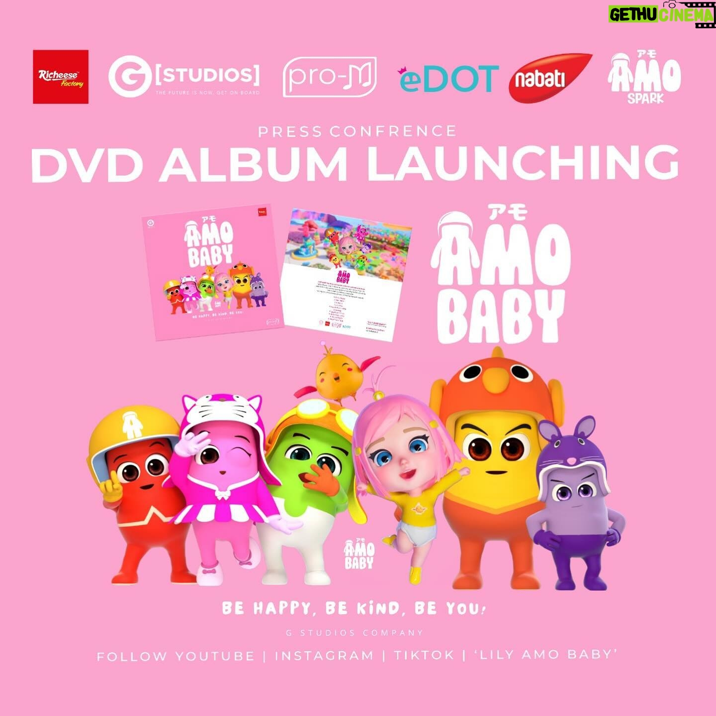 Aelke Mariska - 3 Likes - Ngomong ngomong ini mah..
@lilyamobaby udah Launching DVD nya 3 minggu lalu.. horee..
Combo meal DVD nya bisa langsung dibeli di @richeese_factory lagi free ice cream!😁🩷
Siapa yang udah beli?✋🏻
Kalau belum cus langsung beli ya temen temen!
#lilyamobaby