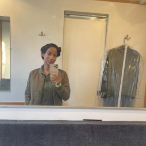 Africa Miranda Instagram - what happens to a dream deferred? 

my trailer selfie series 😆

sometimes in life you get to pick up things you thought you put down for good. on set for my 3rd project in the past 10 months. i’ve been quiet but life is good ✨🤍

xo