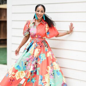 Africa Miranda Instagram - yes I know everyone has this dress and no I don’t care 😆

i have 4 of the @christopherjohnrogers x @targetstyle collab dresses and they honestly feel like putting on sunshine ☀️ 

i wish we could organize a huge group photo of everyone in their pieces (an ATL idea 🤔) 

📷: @diaography
