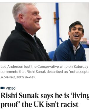 Afua Hirsch Instagram - More evidence of how totally “not racist” the British Conservative Party is 
👀

#ProtectDianeAbbott
#knowyourhistory
#ToxicTories