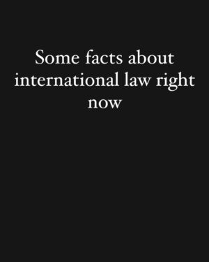 Afua Hirsch Instagram - Some thoughts about international humanitarian law

The ENTIRE point of which is to prevent situations like the tragedy unfolding before our eyes in #Gaza at this very moment 

Borne of the trauma of past genocides 

Of which many of us are the survivors and descendants

It all counts for nothing if it doesn’t count for this