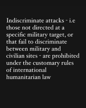 Afua Hirsch Instagram - Some thoughts about international humanitarian law

The ENTIRE point of which is to prevent situations like the tragedy unfolding before our eyes in #Gaza at this very moment 

Borne of the trauma of past genocides 

Of which many of us are the survivors and descendants

It all counts for nothing if it doesn’t count for this