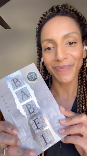 Afua Hirsch Instagram - Babel, by R. F. Kuang 
Radical, intellectual, imaginative, historically accurate and fantasy fictitious - all things I love 
This woman is CLEVERRRR!!!
Also, why did this book not show up on any of my algorithms? One day I will tell you all the extremely random way I came across it 
Is it because the machines think I’m only interested in Africa and not China? Do they assume someone who likes literary fiction can’t do fantasy? 
IDK but whatever the reason they are wrong 
#Babel
#Empire
#decolonise
#fantasy
#magic
#books
#bookstagram 
#knowyourhistory