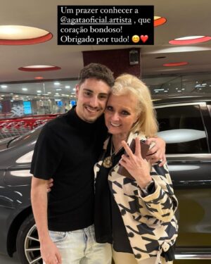 Ágata Instagram - Parabéns @dvideira_ pelo teu potencial, carisma e interpretacao. És um puto muito fixe 😎