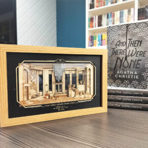 Agatha Christie Instagram - We are lucky enough to have lots of And Then There Were None goodies from around the world in our office including:
🎬 BBC prop
🎭 Set design from Chinese stage production
☕ Mug from @hayakawashobo 
👜 Bag from @hayakawashobo 
📷 Photos from the BBC adaptation

#AgathaChristie #AndThenThereWereNone #TVProps #QueenOfCrime