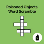 Agatha Christie Instagram - ☠️ Unscramble these Aga-grams to reveal seven items used in the Christie canon to poison an unsuspecting victim. Play now (link in bio) #AgathaChristie #Poison #Agagrams #Anagrams #QuizTime #Trivia #ChristieTrivia #QueenOfCrime