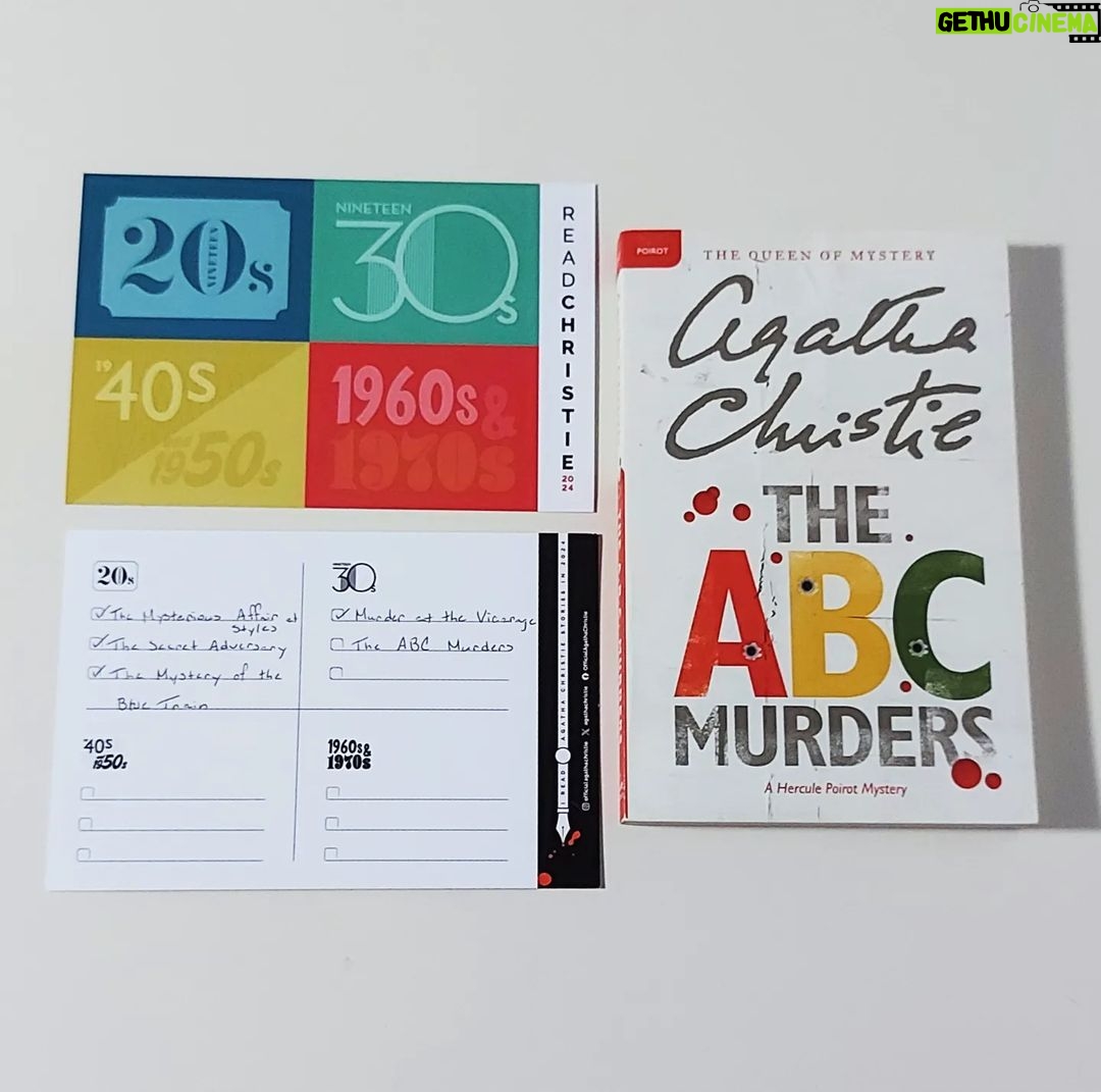 Agatha Christie Instagram - π Which book have you chosen for May's #ReadChristie2024 challenge? π· @delittiamoci, @newjourney.everypage, @1livredslapoche, @thereadchristieclub, and @christiecrimeclub #Regram #AgathaChristie #TheABCMurders #1930sBooks #BritishCrimeFiction #ClassicCrime