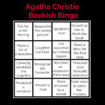 Agatha Christie Instagram - Can you get a bingo line with your next Agatha Christie read? 🎉 #AgathaChristie #Bingo #BookishBingo #CrimeFiction #QueenOfCrime