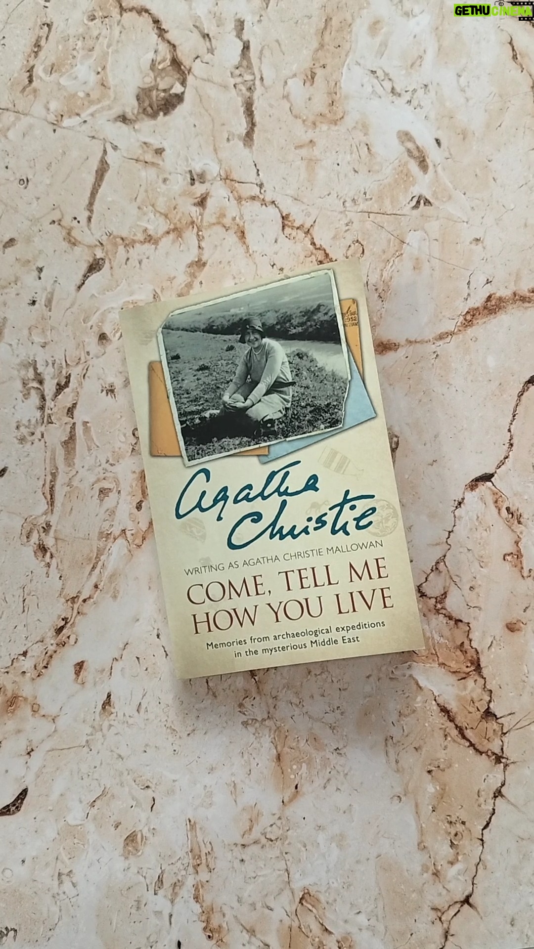 Agatha Christie Instagram - π Come, Tell Me How You Live is an intimate account written by Christie of her adventurous life with archaeologist, Max Mallowan. Complemented with photos from dig sites, this memoir is a fascinating insight into a more personal time of her life. #AgathaChristie #ComeTellMeHowYouLive #Archaeology #MaxMallowan #Memoir #NonFictionBooks
