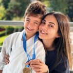 Aggeliki Daliani Instagram – Χρυσό 🥇στην κατηγορία Κάτα Παίδων στο Κύπελλο Έγχρωμων ζωνών ο Νικήτας μου!!! 🥋
Κι εγώ μαμά «κουκουβάγια» και fan club μαζί!!!
Συγχαρητήρια Νικήτα!!!👏👏👏
Ευχαριστούμε coach @mariza_soumbasaki @odysseas_karateclub 
@hellaskarate 
•••••••••••••••••••••••••••••••••••••••••••••••••••••••••••••
#karate #goldmedal #nikitas #myson #proudmom #prouddad @manospapagiannis #nikitasfanclub