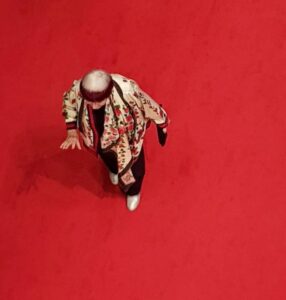 Agnès Varda Instagram - I became a bear on the red carpet #berlinale2019 #vardabyagnes Je suis devenue une ourse sur le tapis rouge ❤️📽🎥🎞💃💥🔥
