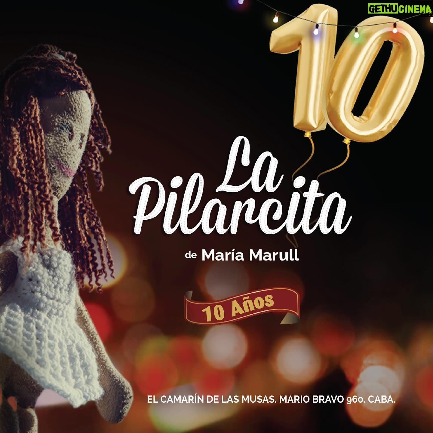 Agustina Cabo Instagram - Este año La Pilarcita vuelve con su DECIMA TEMPORADA. Vengan a celebrar con nosotras estos 10 años de milagros, y a conmoverse como cada uno de los que hacemos la pilarcita en cada función ❤️. Viernes ¡doble función!: 20 y 22 hs. En @elcamarindelasmusas Entradas por @alternativaescena o en el link de mi biografía 👍🏻.