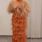 Ahlam Hassan Instagram - الف مبروك لمعاريسنا اللوك حيل عجبني شكرا من القلب الفستان من تصميم الرائع الفنان ظاهر باقر @thaher.baqer المكياج والشعر صالون فيوويل @viewelsalon مكياج / ماريا الشعر / شيماء