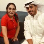 Ahlam Hassan Instagram - من أحلى الزيارات الفنانه القديره سعاد عبدالله لمسرحية موجب .. نورتنا بوجودج وشكرا لتشجيعج والف سلامه عليج يا الغاليه .. وشكر خاص للمؤلف الحريص جدا على شغله الدكتور حمد الرومي .. شكرا جدا لاهتمامكم ولتشجيعك نورتنا بحضورك مستمرين معاكم جمهورنا العزيز في عروض مسرحية موجب ♥️