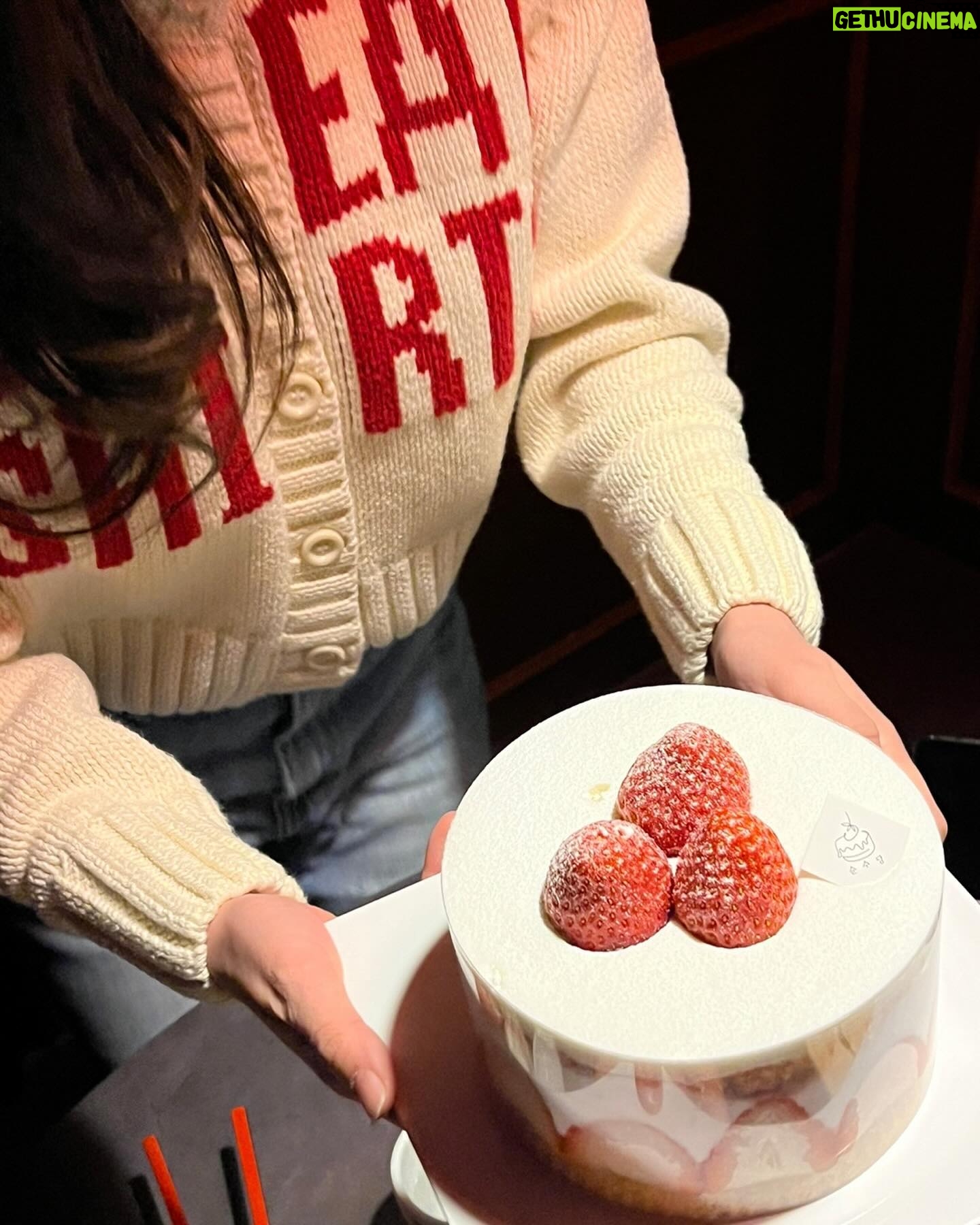 Ahn Ji-young Instagram - 제가 생일은 아니고요.. 설축🍰 #망디디온개리