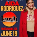 Aida Rodríguez Instagram - That’s right, LA! I’ll be at the @laughfactoryhw running my hour on June 19th and I can’t wait to share it with you! Get your tickets now on FunnyAida.com. See you soon! May 29 @citywinerychi (Chicago, IL) June 13 @thestandnyc (NYC, NY) June 15 @tatolavieratheatre (New York, NY) June 19 @laughfactoryhw (Hollywood, CA) June 29 @citywinery_pgh (Pittsburgh, PA) June 30 @citywineryphil (Philadelphia, PA) Aug 9-10 @funnybonecomedyclubs (Cleveland, OH) Aug 21 @citywinerynyc (New York, NY) Aug 22 @citywinerybos (Boston, MA) Sep 5-7 @dccomedyloft (Washington DC) Sep 12-13 @sanjoseimprov (San Jose, CA) #aidarodriguez #igetmylikesinperson