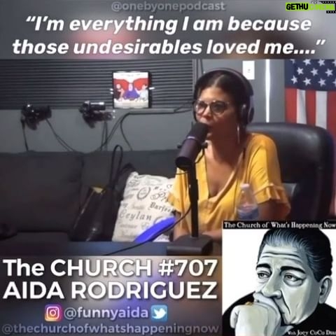 Aida Rodríguez Instagram - “I’m everything I am because those undesirables loved me…” A moment of realness for your TL from my time with one of my favorite people @madflavors_world Never forget where you came from and put on for those that did for you! Watch my hour special, #FightingWords now on @streamonmax Get my book #legitimatekid and read all about them. Link in bio. #aidarodriguez #fightingwords #tbt