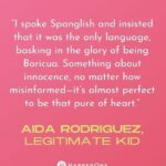 Aida Rodríguez Instagram – ¡¡Hoy es el día!! ¡Hija Legitima ya está disponible para comprar y descargar dondequiera que se vendan libros! Gracias a todos los que han apoyado a Legitimate Kid hasta ahora. ¡Ahora, dile a un amigo que le diga a sus Primas que la versión en español ya está DISPONIBLE! Obtén tu copia a través del enlace de mi biografía o yendo directamente a FunnyAida.com

Narrada por @kianny.antigua la única. Que voz más bella contando te mi vida 😊.

#Legitimatekid #hijalegitima #aidarodriguez